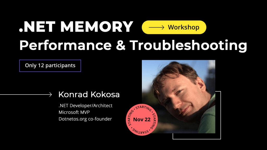 Ein Workshop von Konrad Kokosa für .NET-Entwickler bei SaM Solutions