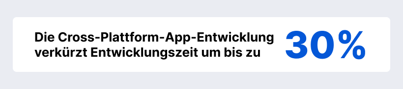 Cross-Plattform-Entwicklung Vorteile