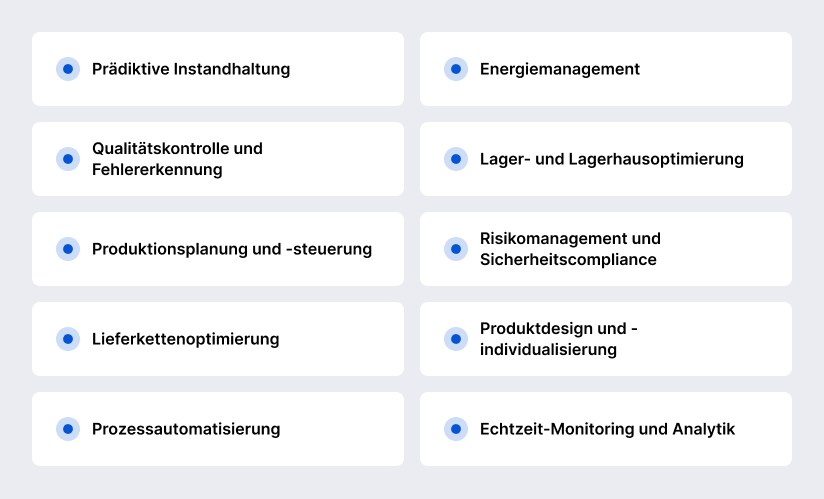 Anwendungen und Use-Cases von KI-Agenten in der Fertigung