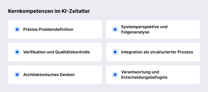 Kernkompetenzen im KI-Zeitalter