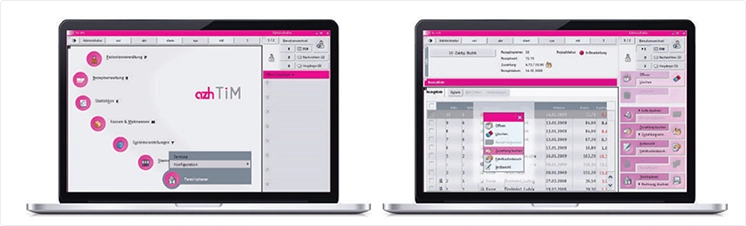 Entwicklung der Therapy-in-Motion-Plattform